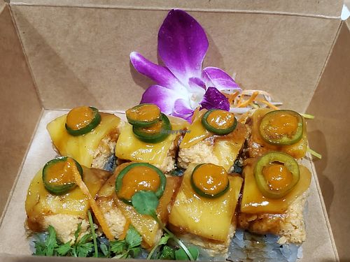 Snap dragon at Chikyū Vegan Sushi Bar & Izakaya in Las Vegas