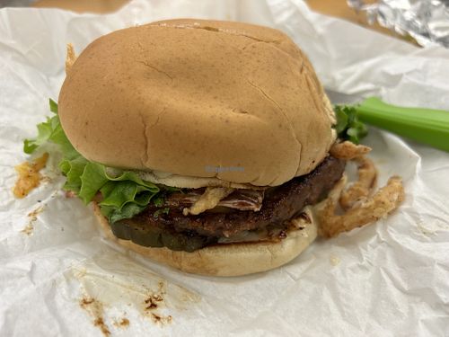 Back to burger   at Pure Soul PB Eats in Sacramento