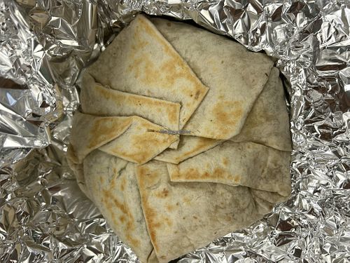 Crunch wrap   at Pure Soul PB Eats in Sacramento