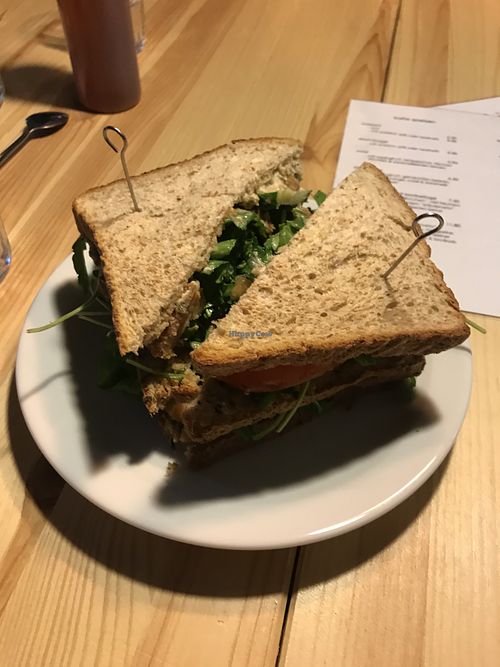 Clubsandwich (sehr lecker!) at smula in Berlin