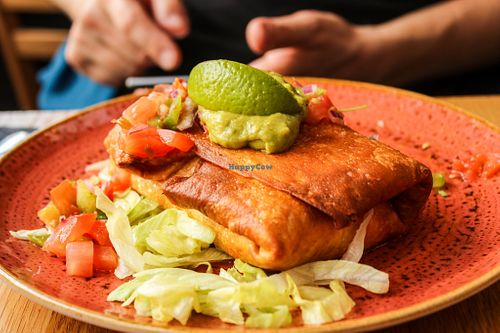 Chimichanga at Bautinn in Akureyri