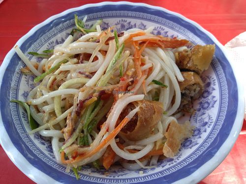 After mixing at Banh Tam Bi in Chau Doc