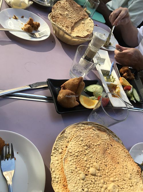 Apetizers  at The Vegan Indian in Amsterdam