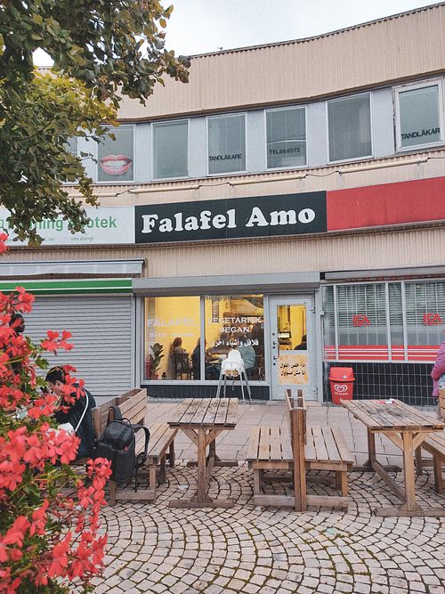  at Falafel Amo in Bandhagen