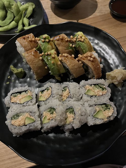   at Sakanaya in Champaign