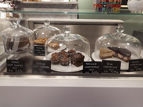 Cakes at Vegan Pip's in Leeuwarden