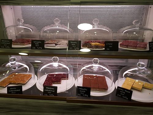 Cakes at Vegan Pip's in Leeuwarden