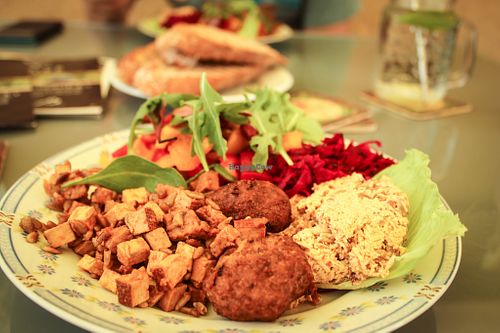 veggie bowl at VeggieDick in Mikulov
