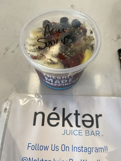 Acai Superfood bowl   at Nekter Juice Bar in Woodbury