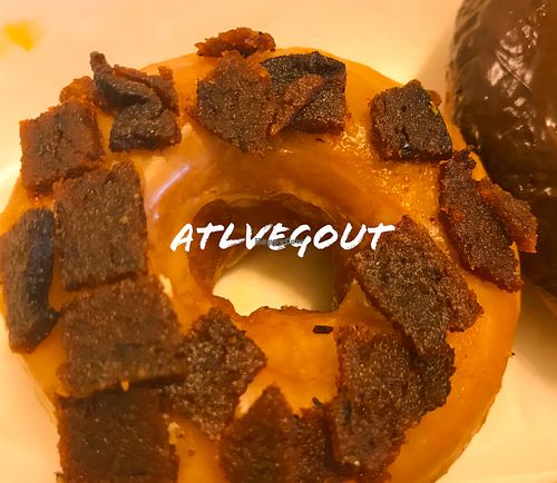 Maple bacon  at Doux Vegan Doughnuts in Atlanta