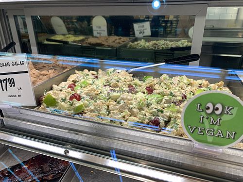 Vegan chicken salad by weight at Central Market in Southlake