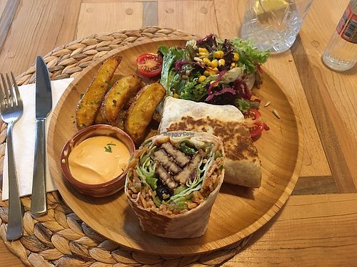 Tempeh Burrito  at Pisekar Vegan Food in Antalya