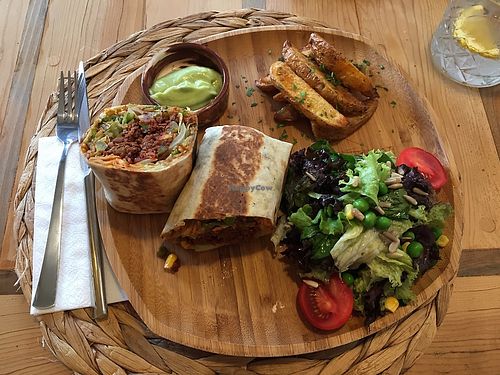 Soy Mince Burrito  at Pisekar Vegan Food in Antalya