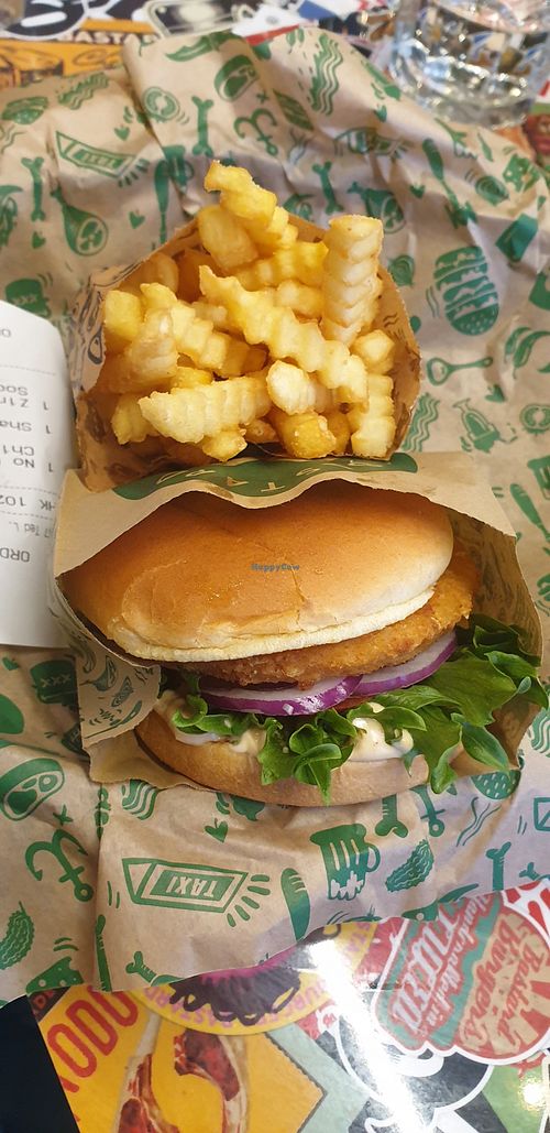 Fries with No Chicken Chicago at Bastard Burgers in Linkoping