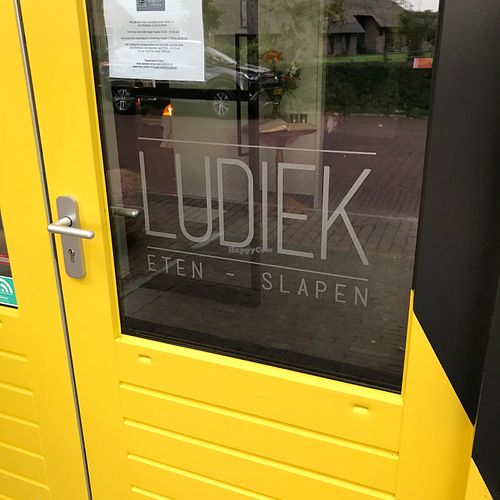 Entrance  at Ludiek in Havelte