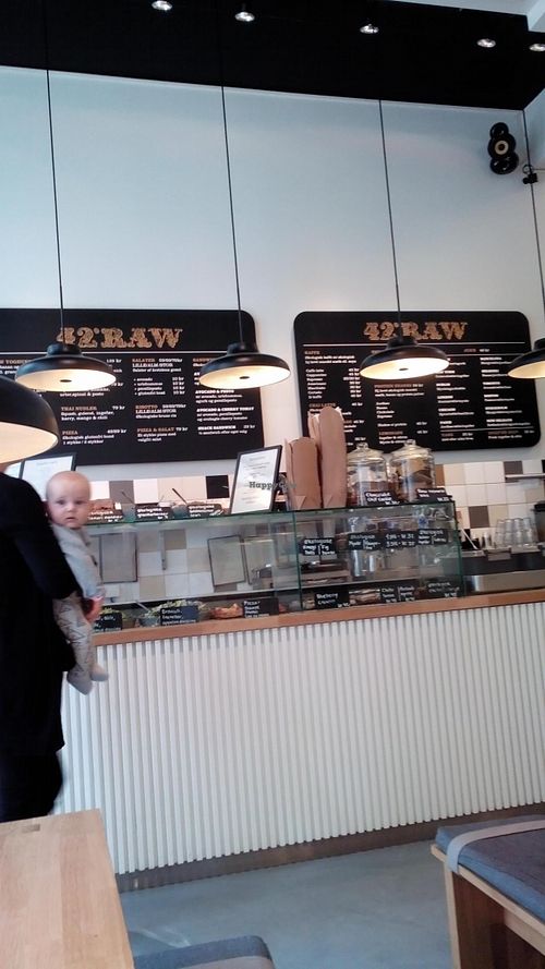 Great menu at 42°Raw in Copenhagen