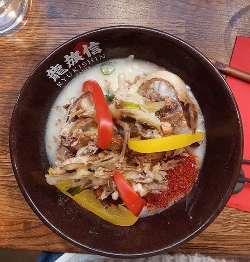 Ramen Vegan Épicé at Ryukishin - Eiffel in Paris