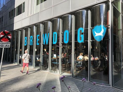 Streetfront at Brewdog - Rodezand in Rotterdam