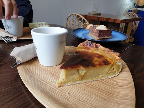 Parisian flan is a must try at My Green Pastry in Porto