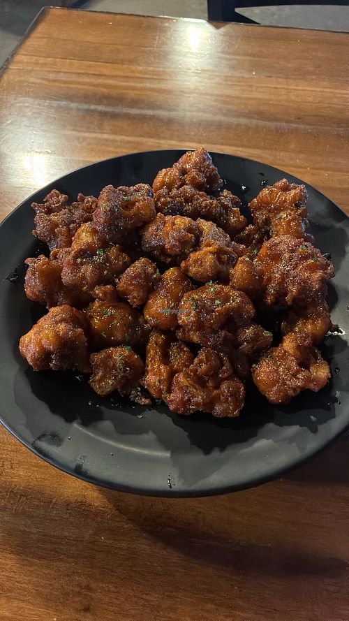 Cauliflower wings   at Bleus Burger in Gulf Shores