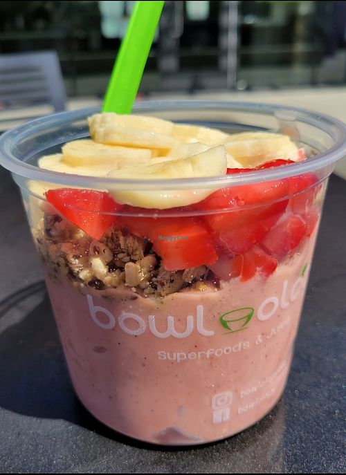 Pitaya Bowl without honey at Bowlology in El Segundo