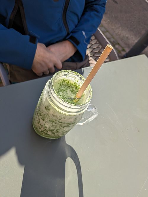 Smoothie at Penny Lane Cafe in Aalborg