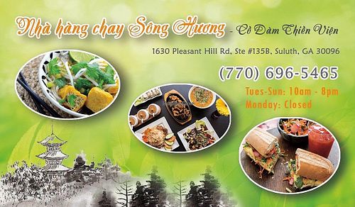 English flyer coming soon. Authentic Vietnamese food!  at Song Huong Vegetarian Restaurant in Duluth