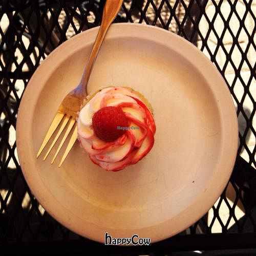 cupcake at City Cakes and Cafe in Salt Lake City