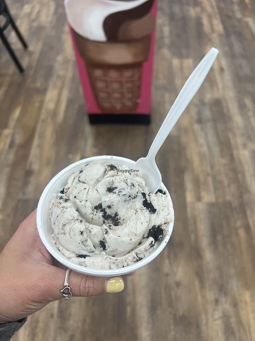 vegan oreo ice creamm  at Daddy's Dairy in Norwood