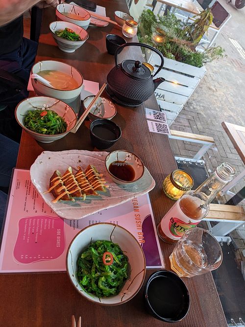 Starters at Vegan Sushi Bar - Downtown in Amsterdam