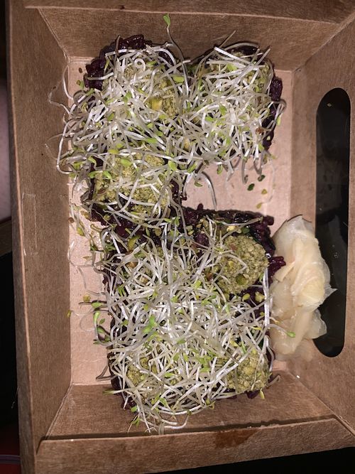 Sushi  at Vegan Sushi Bar - Downtown in Amsterdam