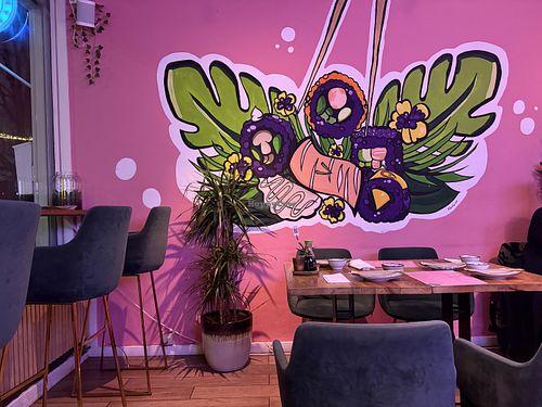 inside #Veganuary at Vegan Sushi Bar - Downtown in Amsterdam