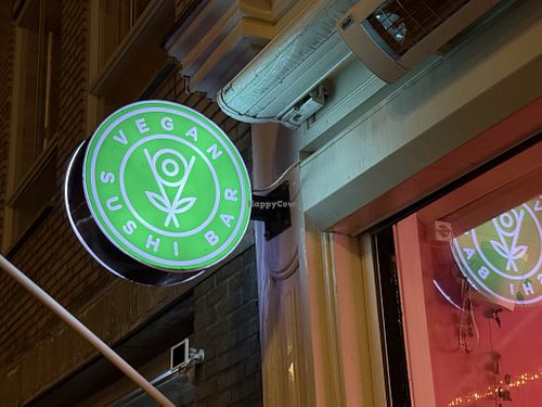 sign  at Vegan Sushi Bar - Downtown in Amsterdam