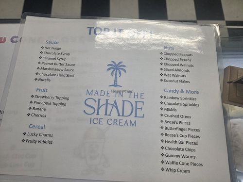  at Made in the Shade Ice Cream in Englewood