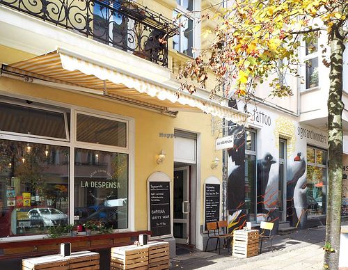 View From outside at La Despensa in Berlin