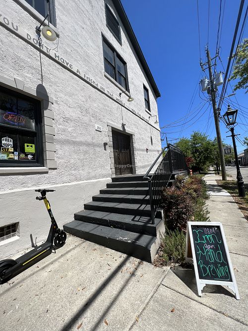 Outside view  at Iron Hand Brewing in Mobile