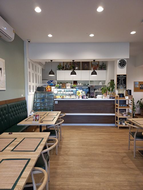 Inside at The Vegano Bistro in Chiang Mai