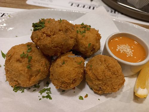 Cauli nuggets at The Vegano Bistro in Chiang Mai