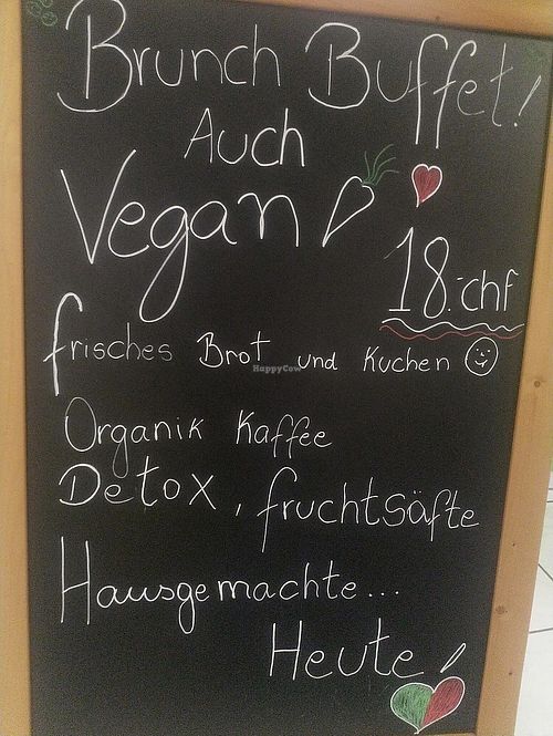Buffet immer mit veganen Optionen at Karotte Kaffee in Rorschach
