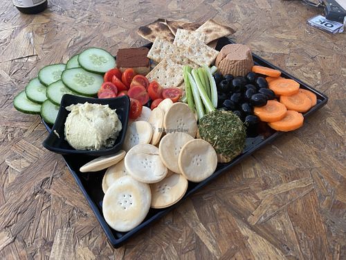 Vegan cheese platter with four cheeses at Il-Veccja in St Pauls Bay