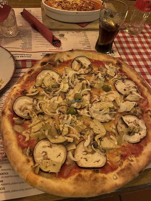 Vegan Pizza   at Pizzeria Napoli in Kamnik