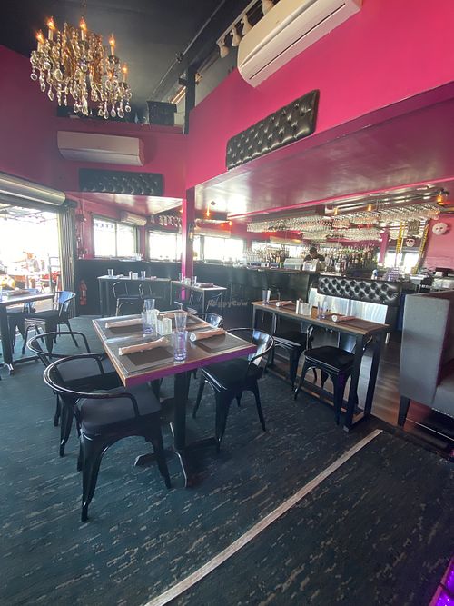 Bar area  at The Club in Provincetown