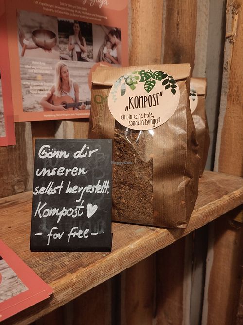 Fertilizer made in their own composter. For free!! at Wanderlust in Regensburg