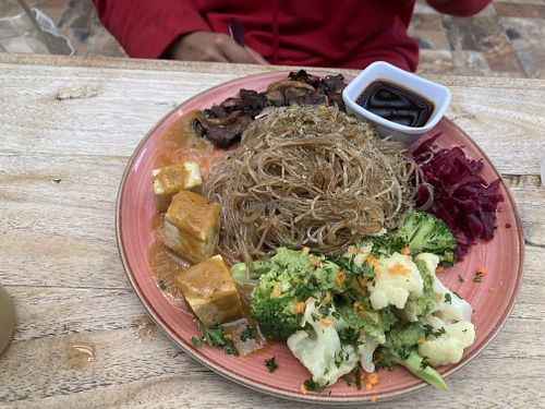 Panda   at Maha Vegan Food in Bogota