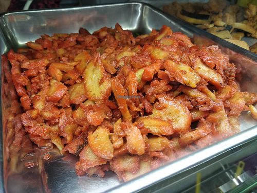 Mock meat at Fo SuShi Vegetarian Food 佛素食 in West Singapore