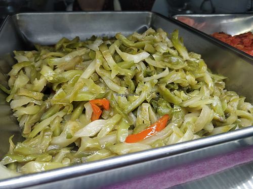 Sichuan vegetables at Fo SuShi Vegetarian Food 佛素食 in West Singapore