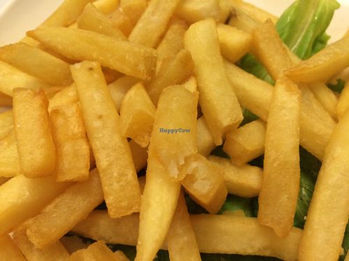 fries at Loving Hut in Surabaya