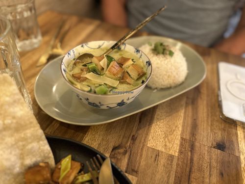 Green Curry with Tofu  at BAÏTHAÏ in Paris