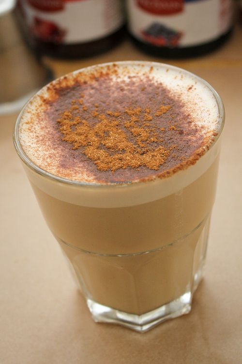 chai latte at Kitchen Paris in Paris