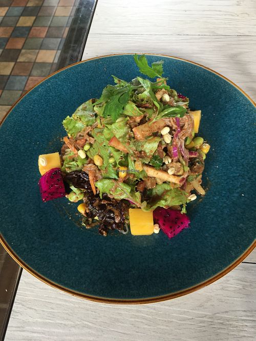 Salad at KEMULAN Kitchen & Culture in Ubud